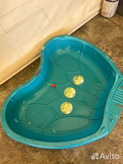 Детская песочница пластиковая