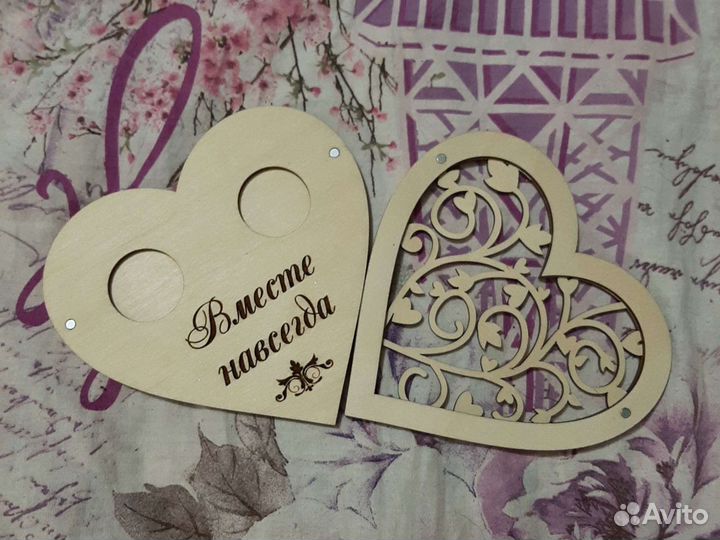 Коробочка-Подушечка под свадебные кольца