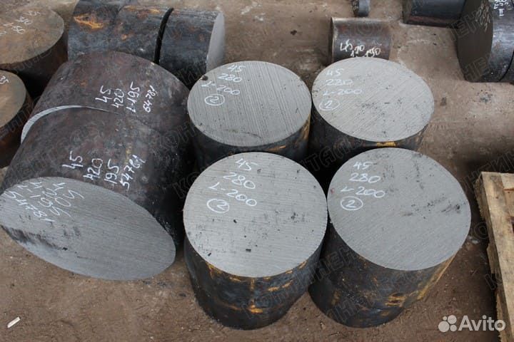 Кругляк стальной 360мм ст.40Х + резка в размер