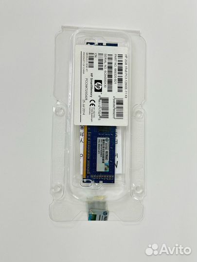 Память оперативная серверная ddr3 HP 2Gb ECC