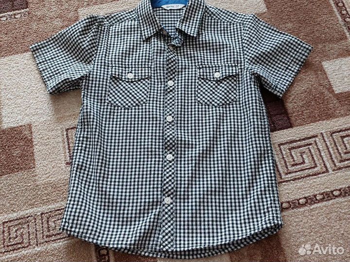Рубашка с коротким рукавом для мальчика