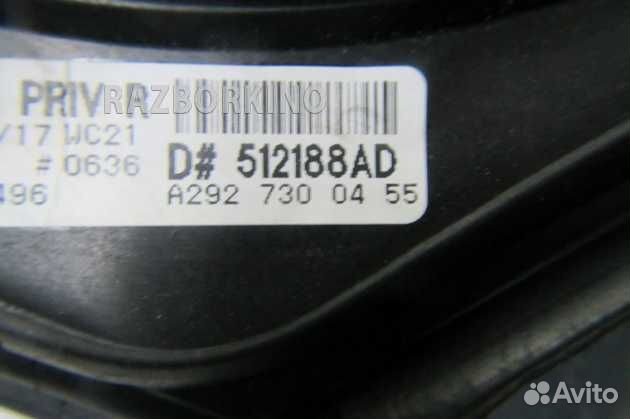 Форточка задней правой двери