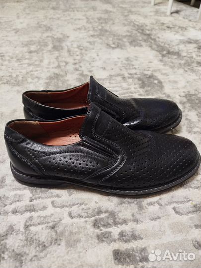 Туфли подростковые для мальчика 39 размер
