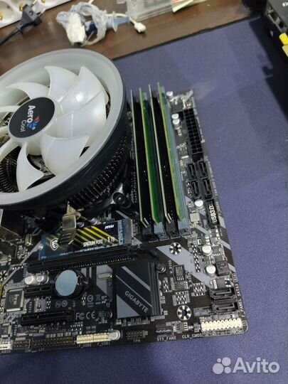 Комплект i3-9100f+b365
