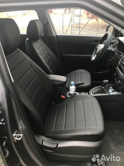 Модельные автомобильные чехлы из экокожи