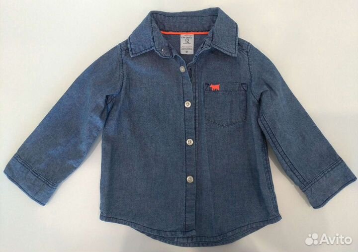 Рубашка джинсовая Carter's