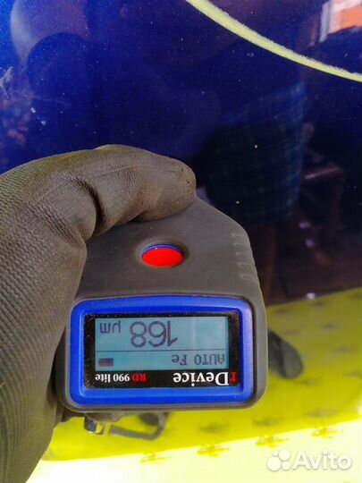 Капот дефект Skoda Fabia