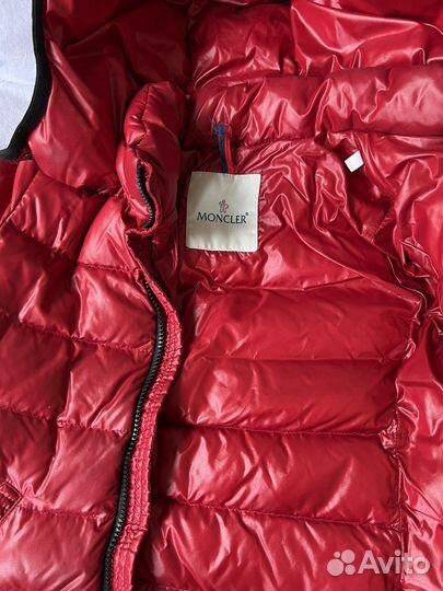 Пуховик moncler детский 6-7 лет