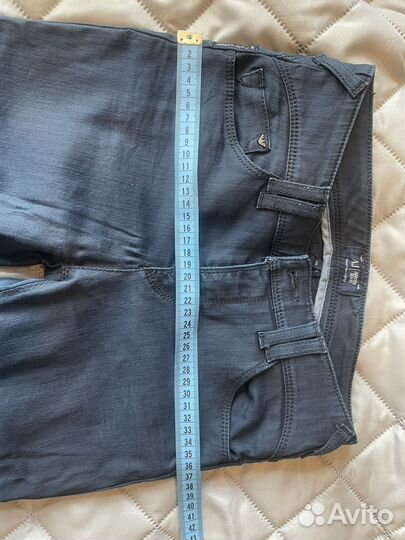 Джинсы armani jeans оригинал 25(xxs) 40 р синие