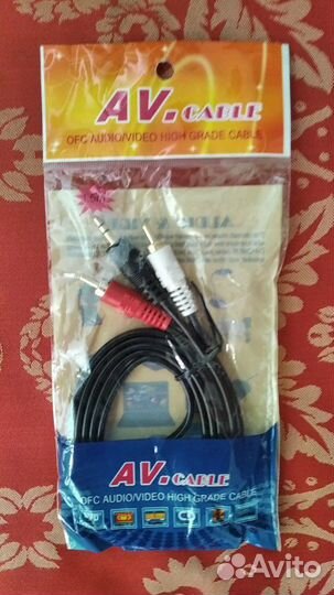 Аудио кабели rca (тюльпаны)