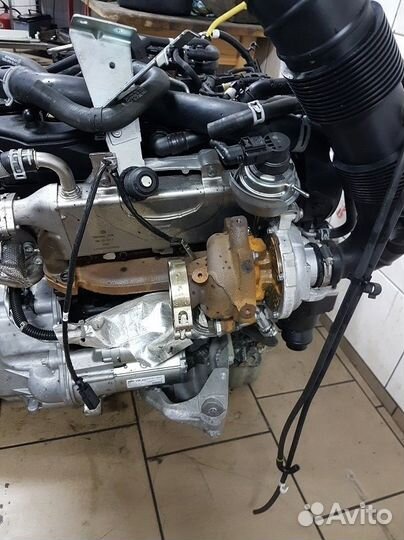 VW crafter 2.0 TDI код ckt CKU двигатель