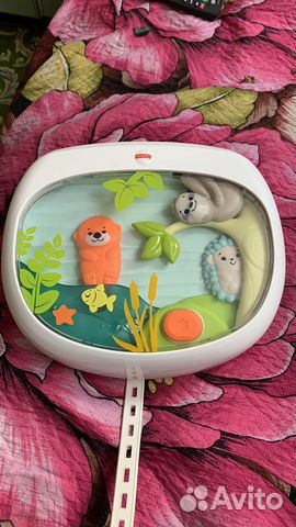 Детский развивающий мобиль в кроватку