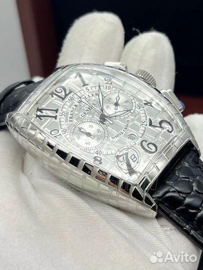 Часы Franck Muller White Croco мужские