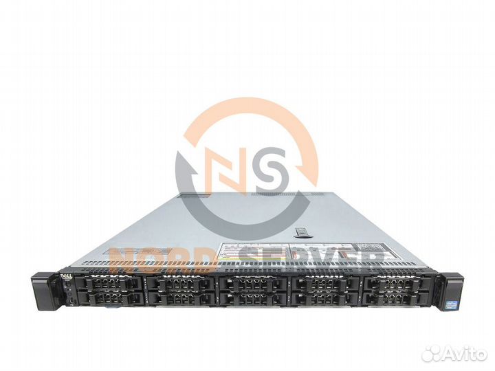 Сервер dell R620 10SFF 2x E5-2697 v2 256GB