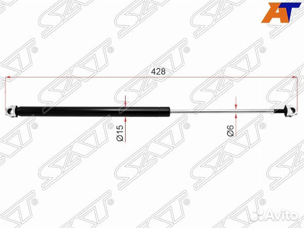 Амортизатор капота BMW 3-series E36 90-00