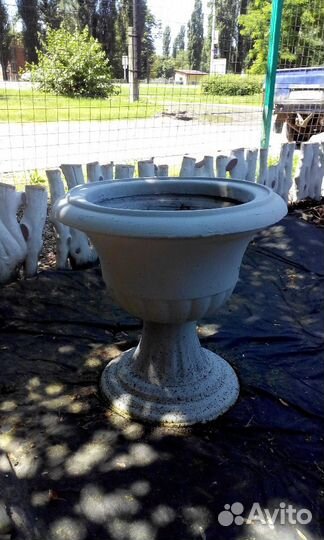 Вазоны -цветники-кашпо из декоративного бетона