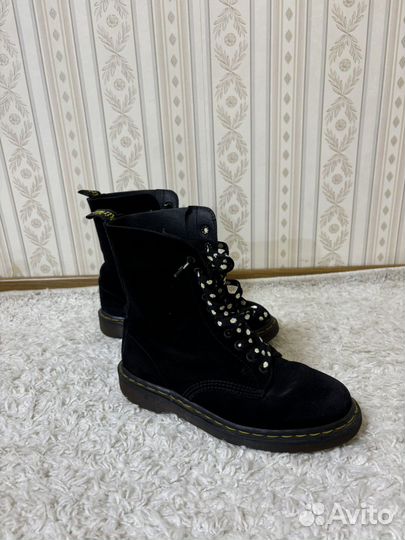 Dr martens ботинки замша