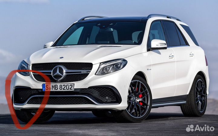 Сетка бампера GLE AMG
