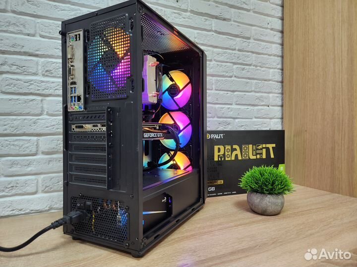 Игровой пк gtx 1660super/Ryzen 5/16gb