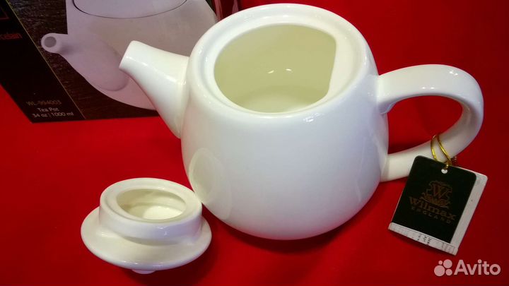 Английский фарфоровой заварочный чайник wilmax 1L