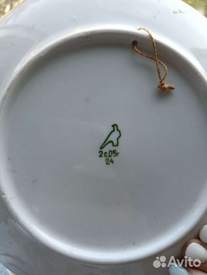 Декоративные тарелки Дулево