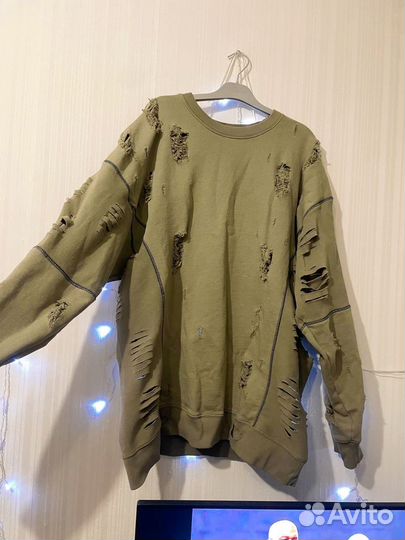 Свитшот cavempt рваный