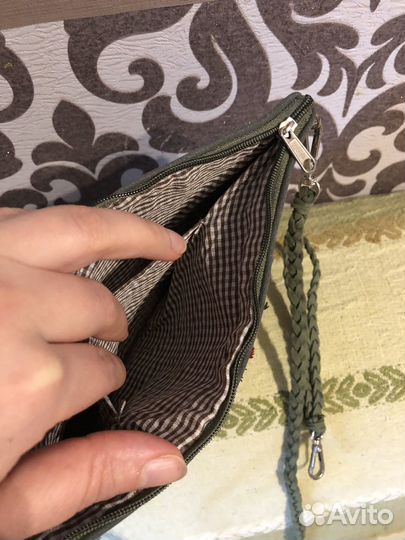 Женская сумочка на лето, зеленая