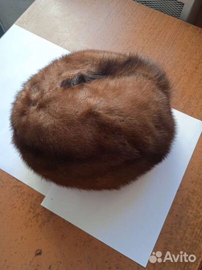 Шапка норковая женская бу