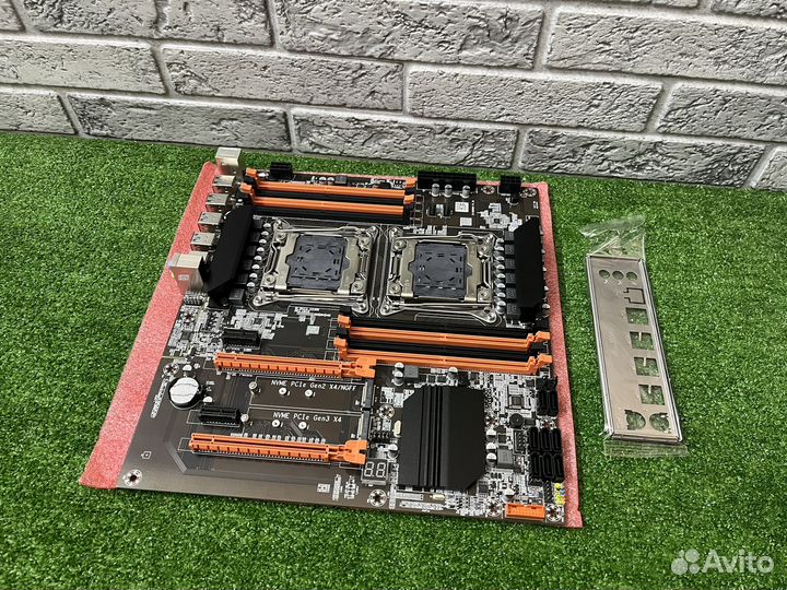 Maтеринскaя плaтa Kllisre X99 Dual ZX-DU99D4 v1.31