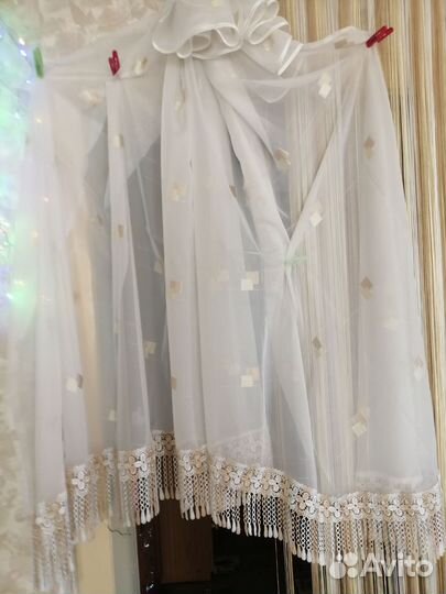 Тюль арка для кухни