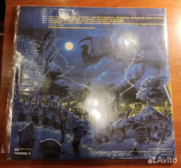 Виниловая пластинка Iron Maiden