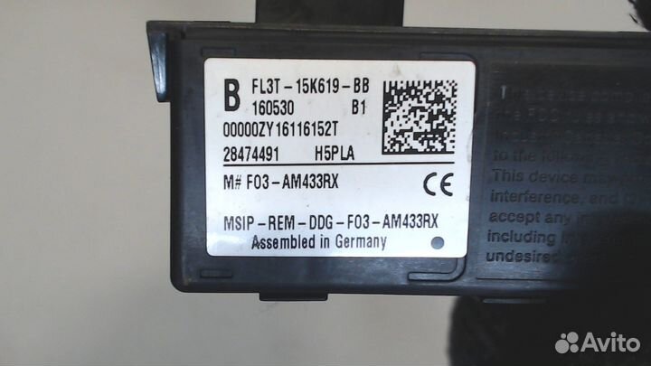 Блок управления бесключевого доступа Ford Mondeo 5