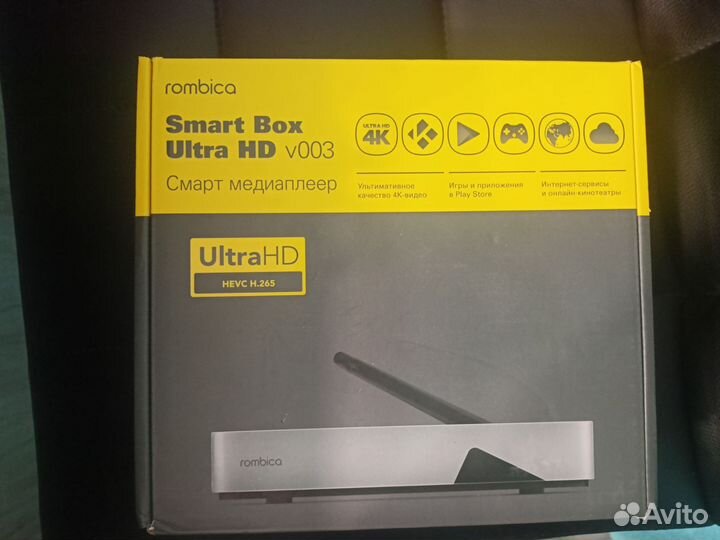 SMART box ultra hd rombica с флешкой 16gb