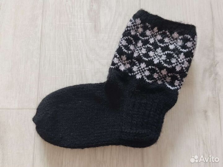 Носки ручной вязки шерстяные (мужские/женские)