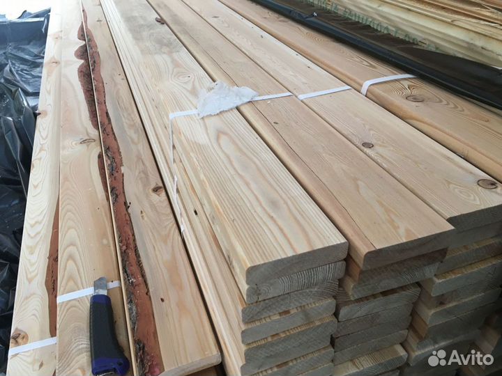 Доска террасная лиственница гладкая