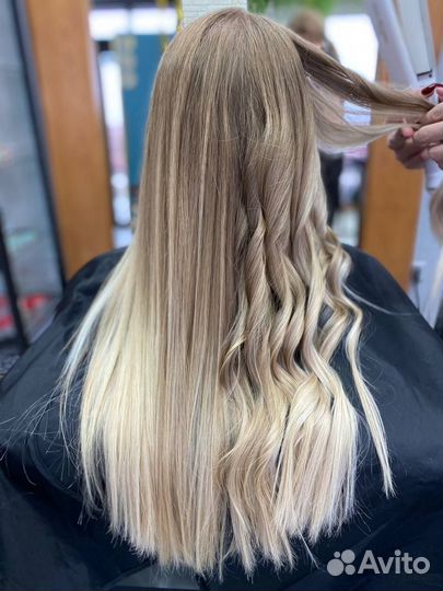 Сложное окрашивание, шатуш, airtouch, балаяж