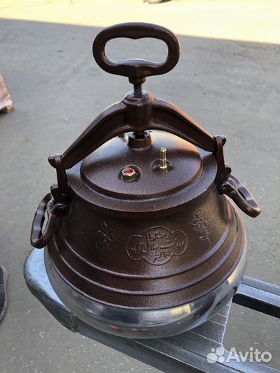 Афганский казан двухцветный 8-15 л. (дефект)