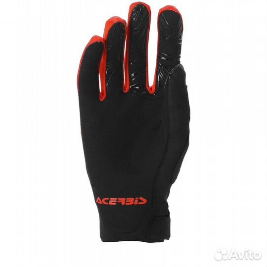 Acerbis MX linear Off Road мотоперчатки Red Black