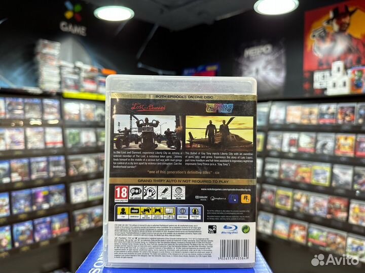 Игры для PS3: GTA IV Episodes from Liberty City