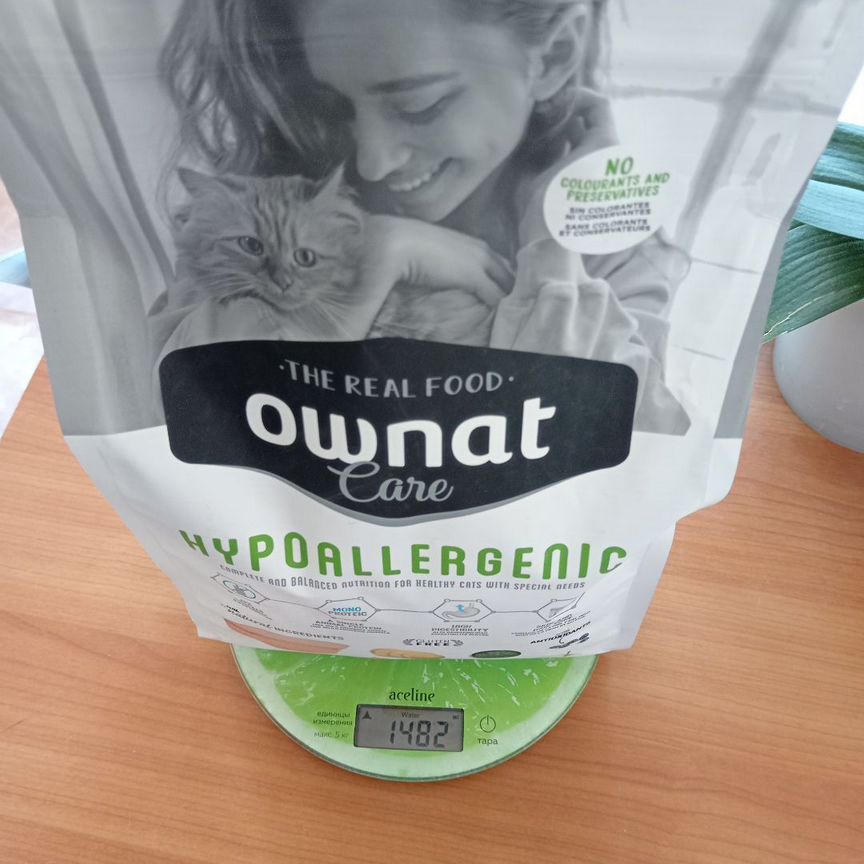 Корм для кошек, Ownat Hypoallergenic