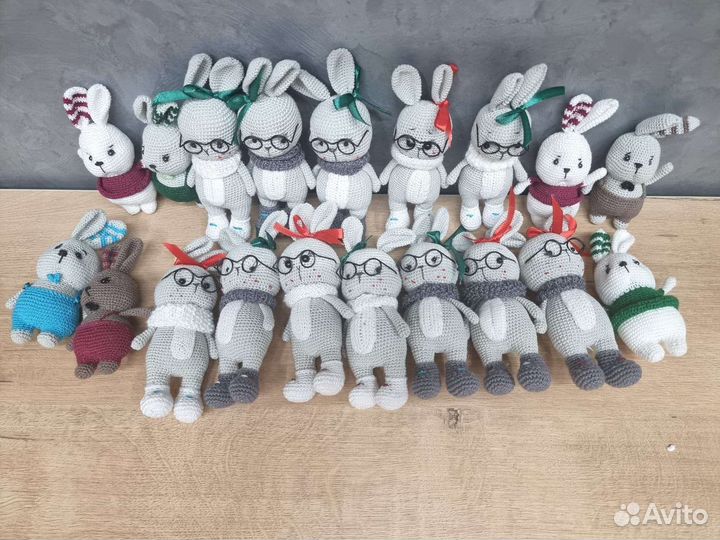 Мягкая игрушка зайчик