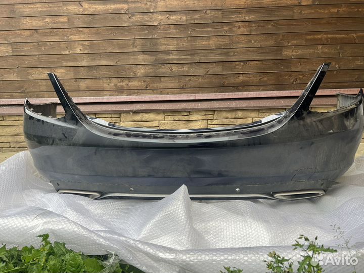Задний бампер на mercedes w205