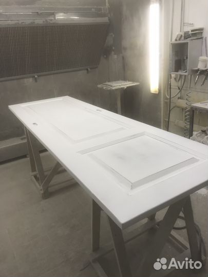 Окраска мдф, шпона, массива, фанеры