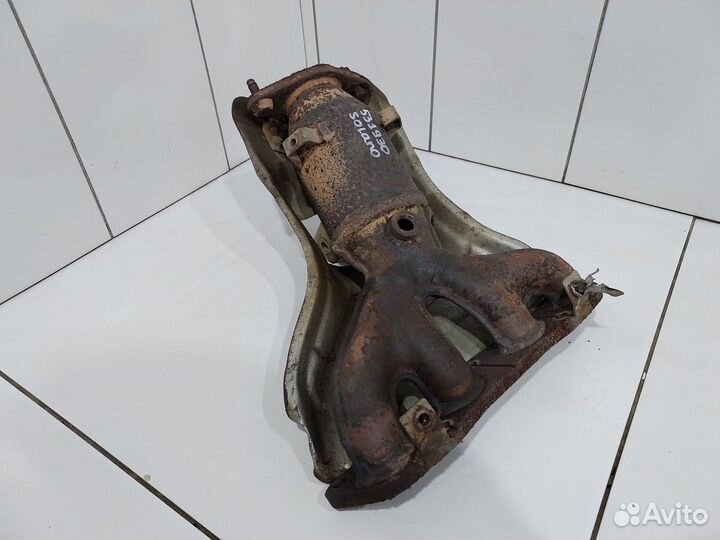 Коллектор выпускной с катализатором (Lifan Solano)