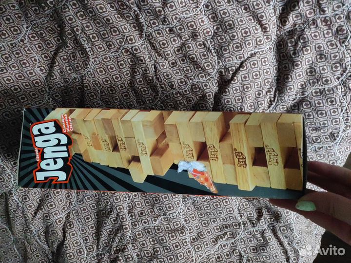 Jenga hasbro настольная игра