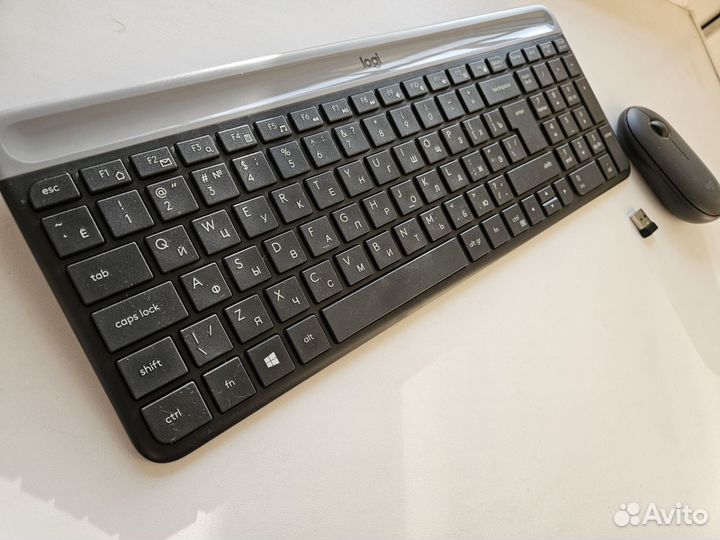 Беспроводная клавиатура+мышь Logitech мк470