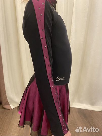 Платье для фигурного катания 122-128