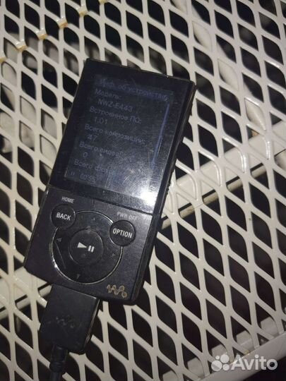 Mp3 плеер sony walkman NWZ-443