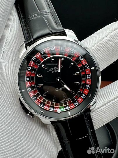 Silver Jacob & Co Casino Tourbillon (часы казино)