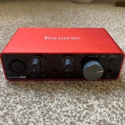 Звуковая карта focusrite scarlett solo 3d gen